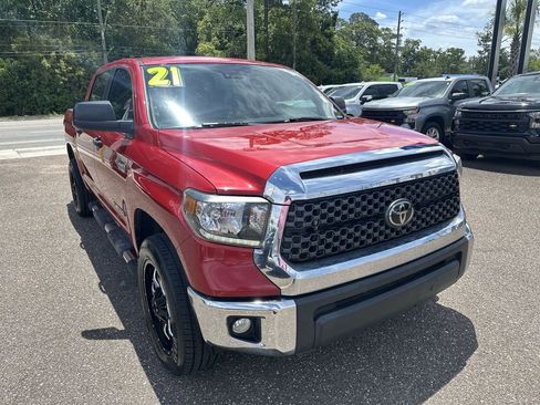 Used 2021 Toyota Tundra SR5 w/ SR5 Leather Package RWD image 10