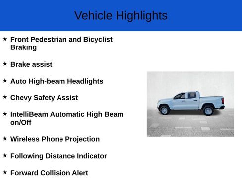 New 2026 Chevrolet Colorado W/T image 3