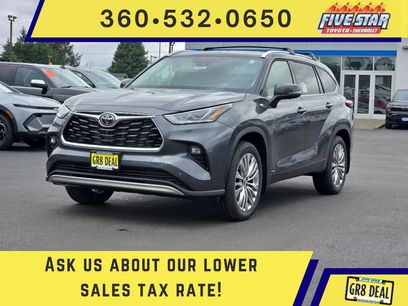 New 2025 Toyota Highlander Platinum