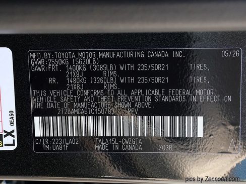 New 2026 Lexus RX 350 AWD w/ Convenience Package image 29