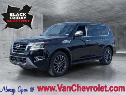 Used 2023 Nissan Armada Platinum w/ Captain's Chairs Package