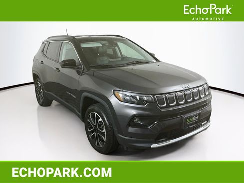 Used 2022 Jeep Compass Limited AWD/4WD image 1