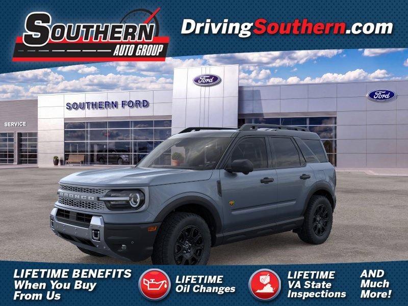 New 2026 Ford Bronco Sport Badlands w/ Badlands Tech Package AWD/4WD 360° Tour