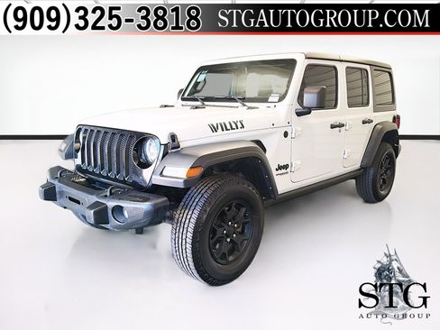 Used 2021 Jeep Wrangler Unlimited Sport AWD/4WD image 1