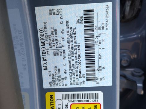 Certified 2024 Ford Bronco Sport Badlands AWD/4WD image 35