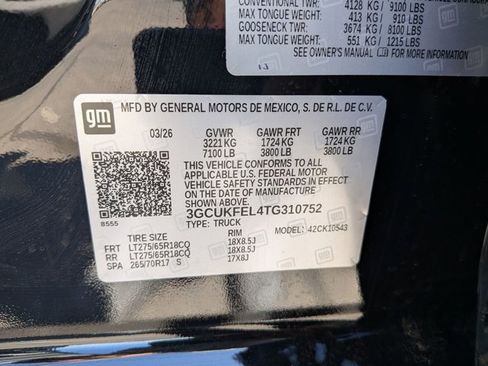 New 2026 Chevrolet Silverado 1500 LT Trail Boss image 17