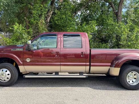 Used 2011 Ford F350 Lariat w/ Lariat Ultimate Pkg AWD/4WD image 9