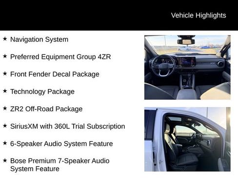 Certified 2026 Chevrolet Colorado ZR2 w/ Technology Package image 12