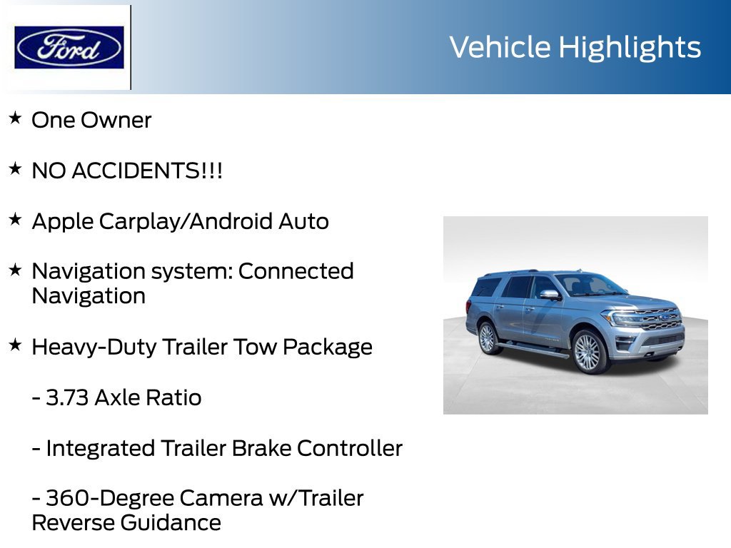Used 2024 Ford Expedition Max Platinum AWD/4WD image 19