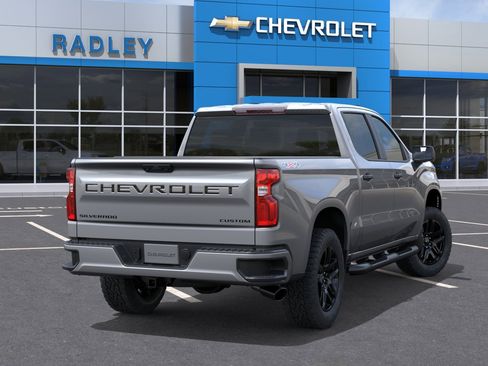 New 2026 Chevrolet Silverado 1500 Custom w/ Turbomax Blackout Package AWD/4WD image 4