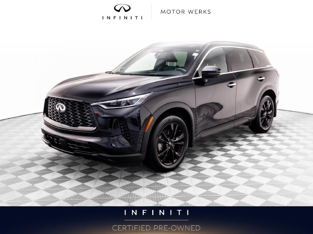 Certified 2025 INFINITI QX60 Luxe w/ Black Edition AWD/4WD 360° Tour