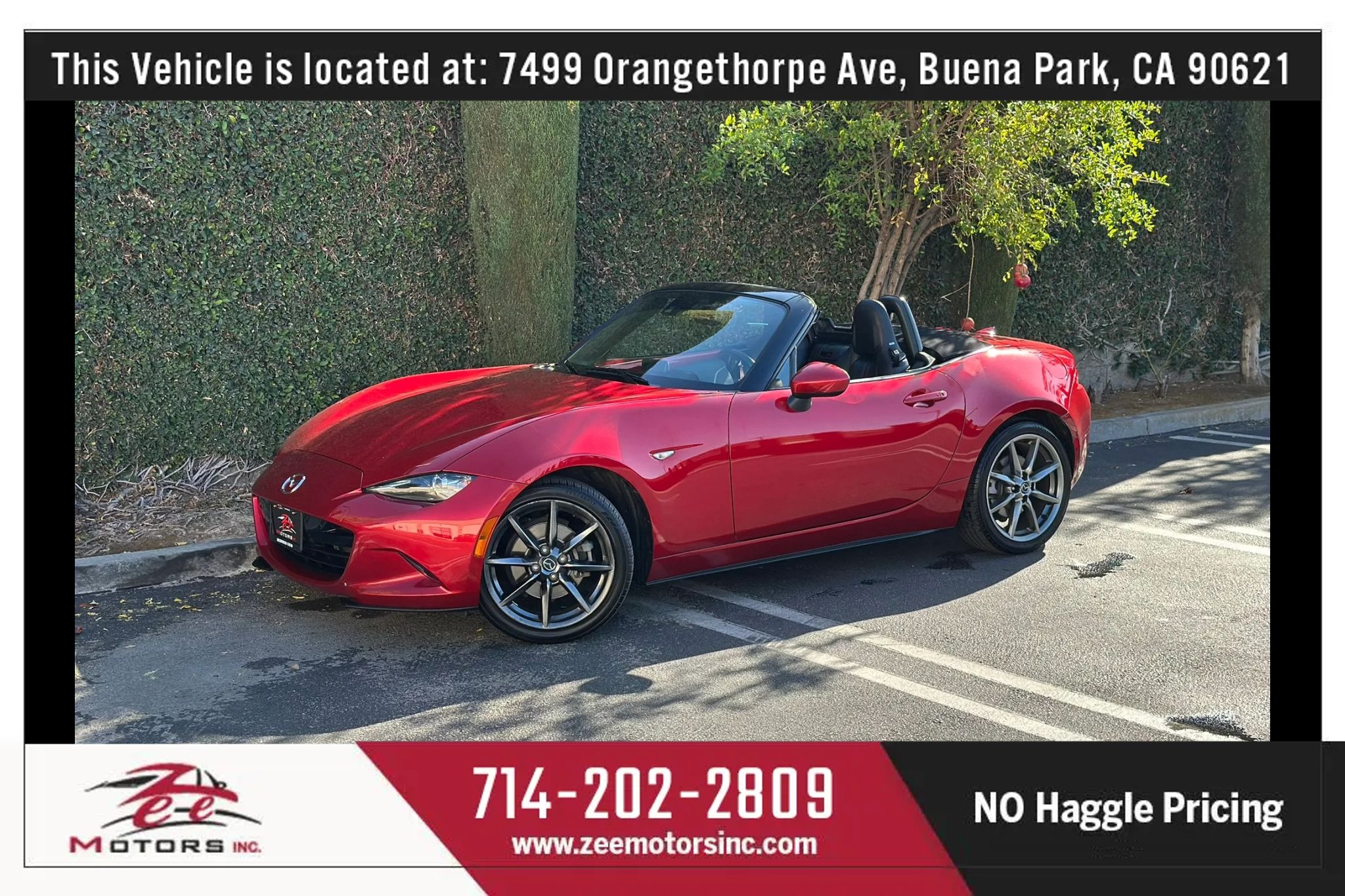 Used 2016 MAZDA MX-5 Miata Grand Touring RWD image 14