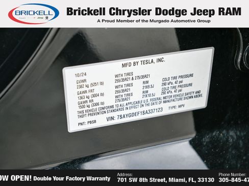 Used 2025 Tesla Model Y Performance AWD/4WD image 29