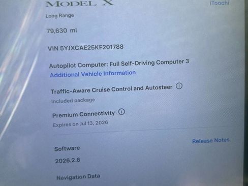 Used 2019 Tesla Model X Long Range AWD/4WD image 3