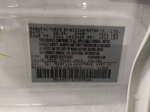 Used 2025 Nissan Sentra SV FWD image 33