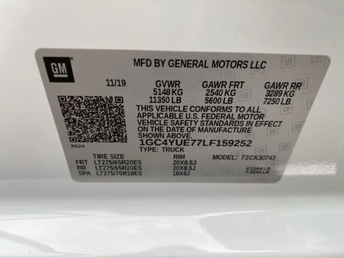 Used 2020 Chevrolet Silverado 3500 LTZ w/ LTZ Convenience Package image 37