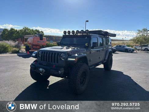Used 2021 Jeep Gladiator Rubicon w/ Uconnect 4C Nav & Sound Group AWD/4WD image 1