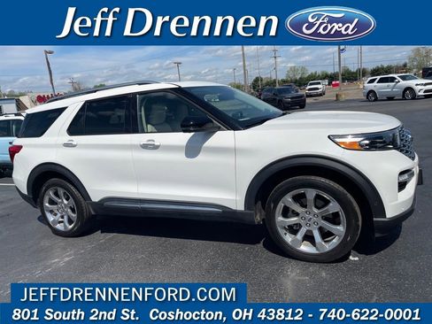 Used 2020 Ford Explorer Platinum w/ Premium Technology Package image 1