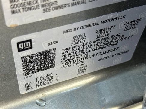 New 2026 GMC Sierra 1500 Denali Ultimate AWD/4WD image 35