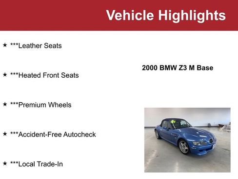 Used 2000 BMW M Roadster image 2