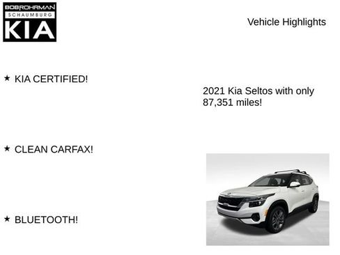 Used 2021 Kia Seltos S FWD image 7