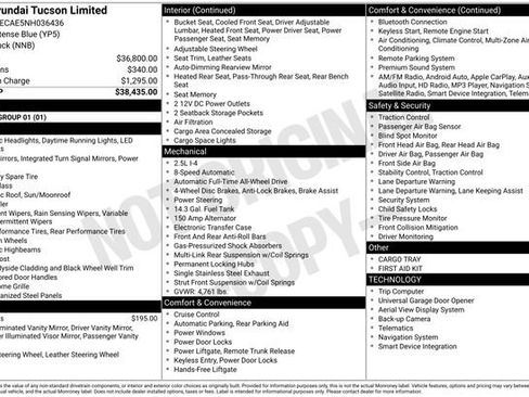 Used 2022 Hyundai Tucson Limited image 40
