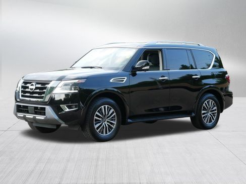 Certified 2024 Nissan Armada SL w/ Captain's Chairs Package AWD/4WD image 3