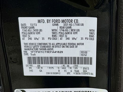 Used 2014 Ford F150 XLT w/ XLT Chrome Package image 35