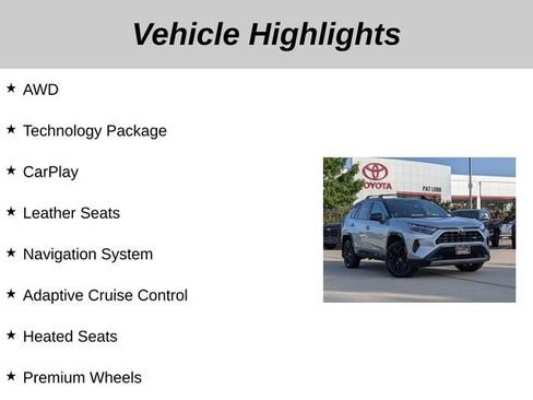 Used 2023 Toyota RAV4 XSE AWD/4WD image 5