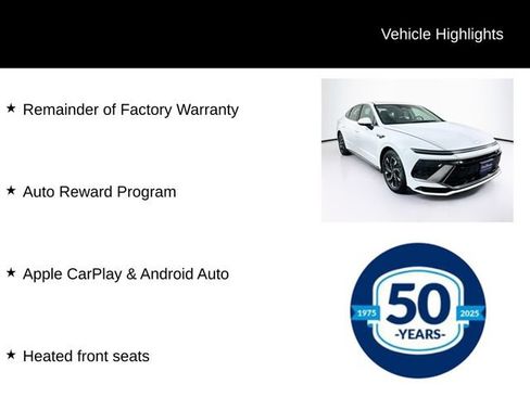 Used 2025 Hyundai Sonata SEL AWD/4WD image 8