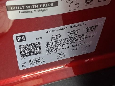 New 2026 Chevrolet Traverse LT image 17