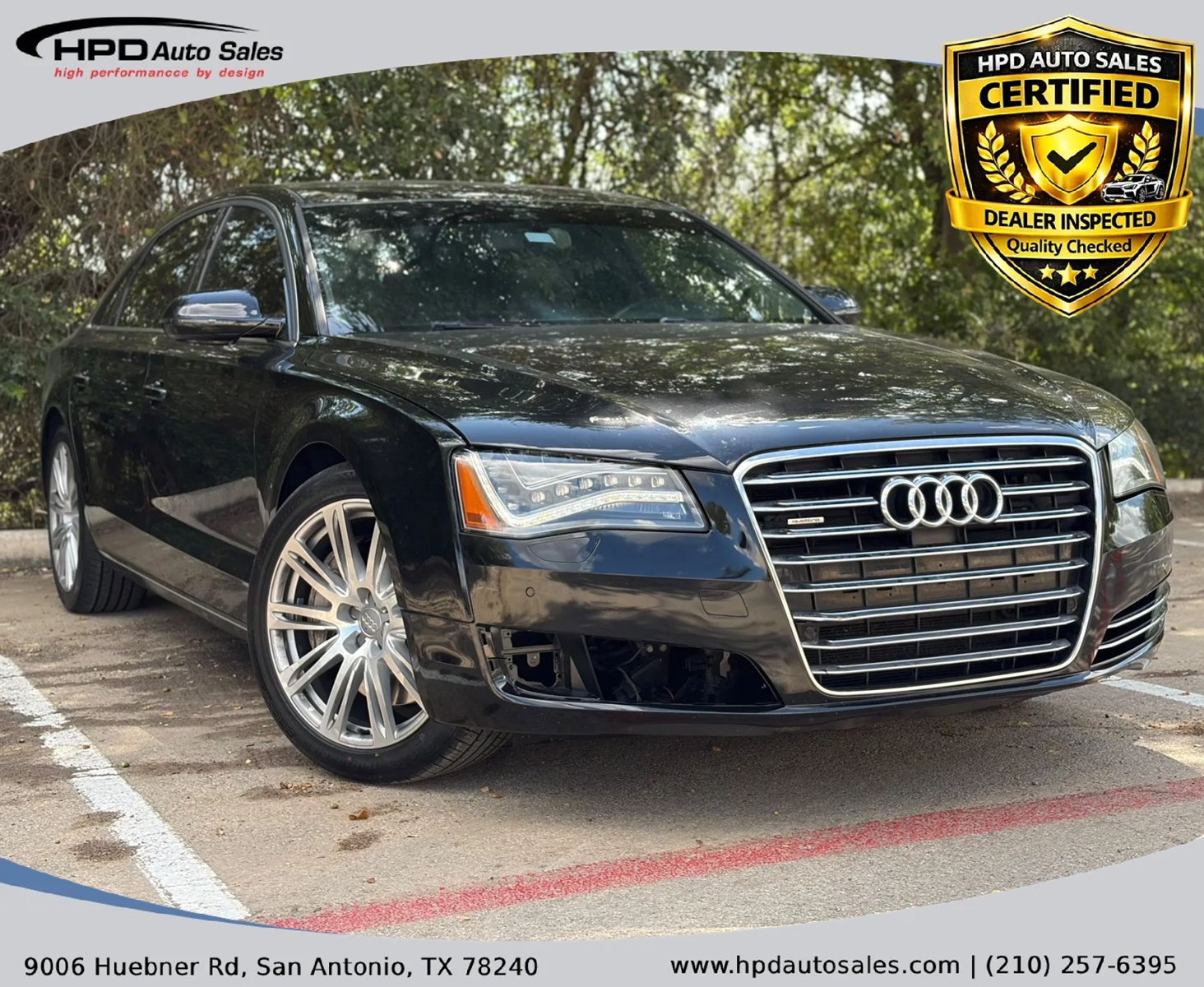 Used 2014 Audi A8 L 4.0T w/ Luxury Package AWD/4WD image 1