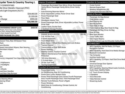 Used 2014 Chrysler Town & Country Touring-L w/ Driver Convenience Group FWD image 1