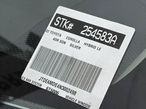 Certified 2022 Toyota Corolla LE FWD image 15