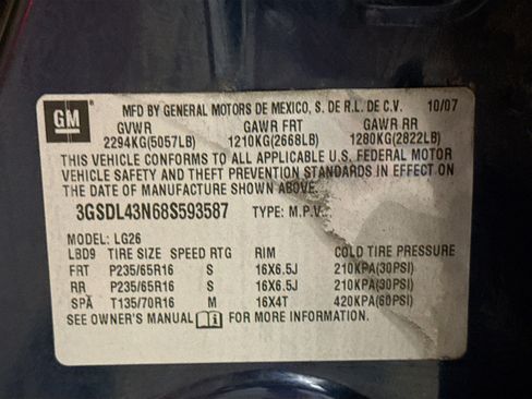 Used 2008 Saturn Vue XE w/ Premium Trim Package image 12