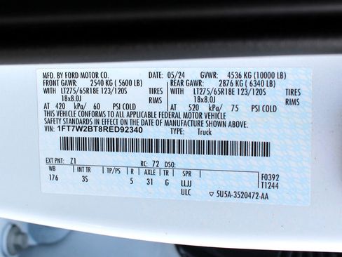 Used 2024 Ford F250 XLT image 39