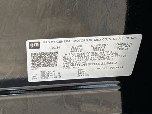 Certified 2024 Chevrolet Blazer LT w/ LPO, Floor Liner Package image 28