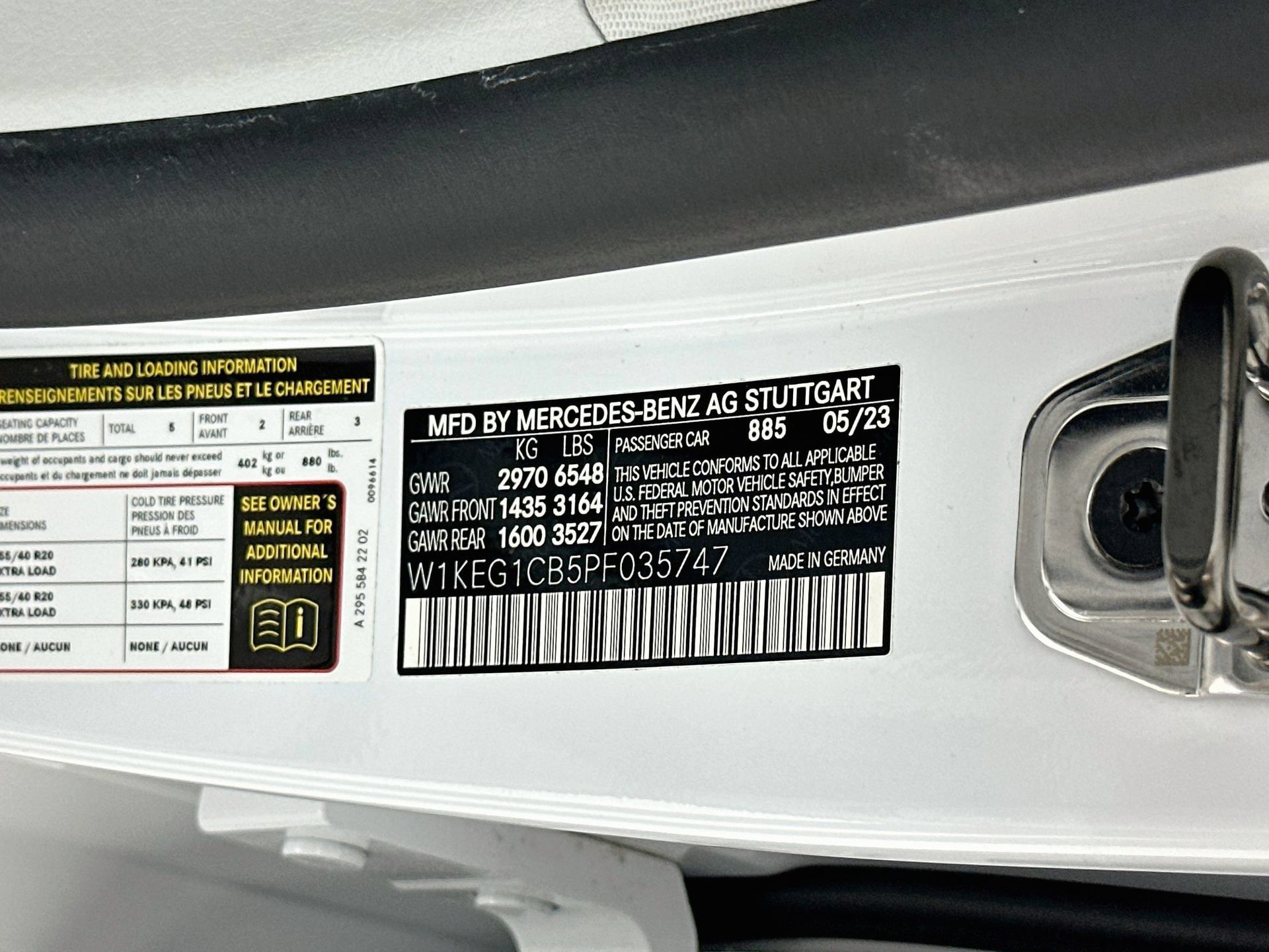 Used 2023 Mercedes-Benz EQE 350+ 4MATIC Sedan image 35