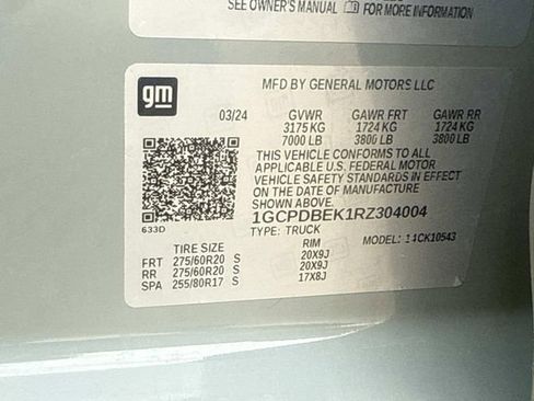 Used 2024 Chevrolet Silverado 1500 Custom image 20