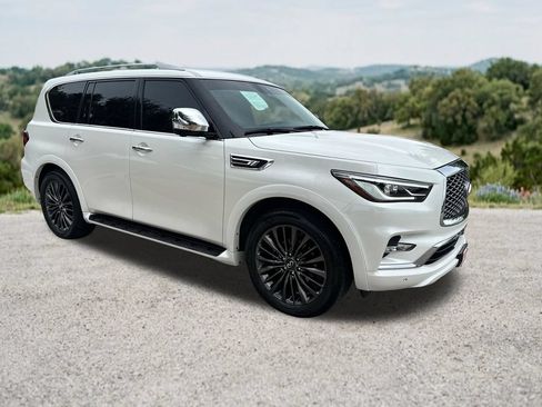 Used 2023 INFINITI QX80 Sensory w/ Cargo Package AWD/4WD image 1