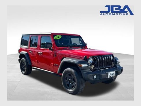 Used 2022 Jeep Wrangler Unlimited Sport image 1