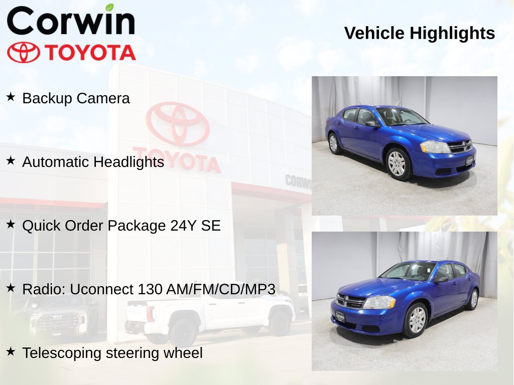Used 2014 Dodge Avenger SE FWD image 11