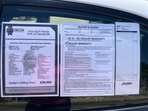 Used 2024 Subaru WRX Premium AWD/4WD image 33