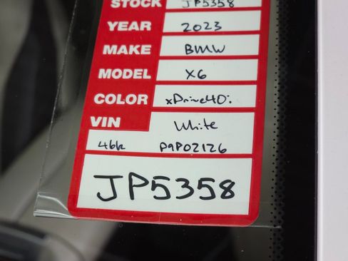 Used 2023 BMW X6 xDrive40i w/ M Sport Package image 41