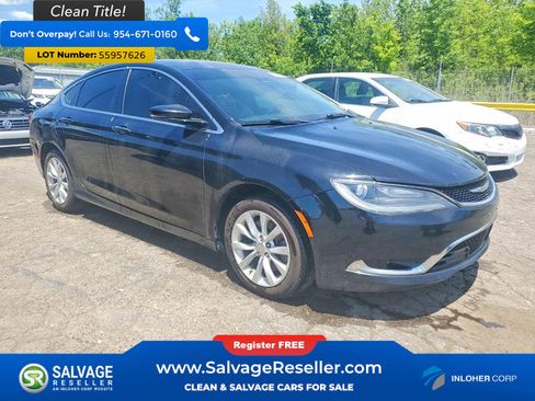 Used 2015 Chrysler 200 C w/ Sun/Sound Group FWD image 5