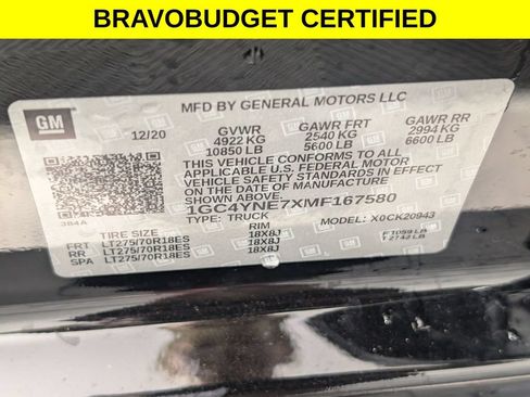 Certified 2021 Chevrolet Silverado 2500 LT w/ All Star Edition AWD/4WD image 33