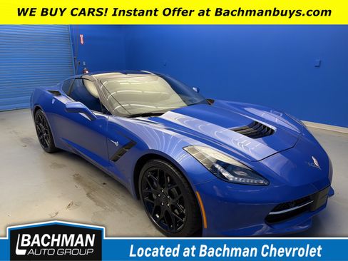 Used 2019 Chevrolet Corvette Stingray Coupe w/ 2LT Preferred Equipment Group RWD image 1