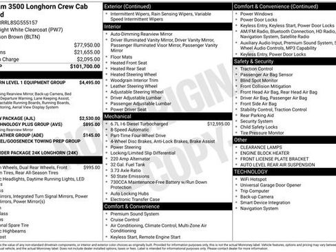 New 2025 RAM 3500 Longhorn image 5