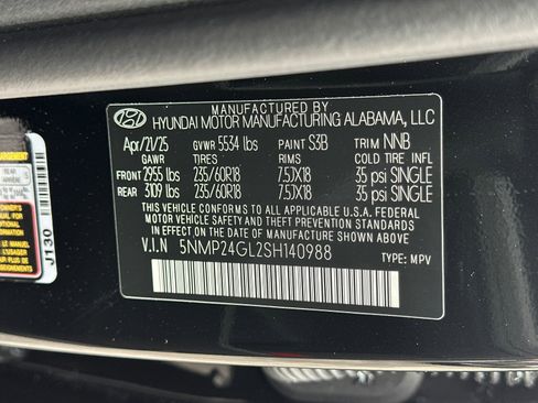 New 2025 Hyundai Santa Fe SEL image 30