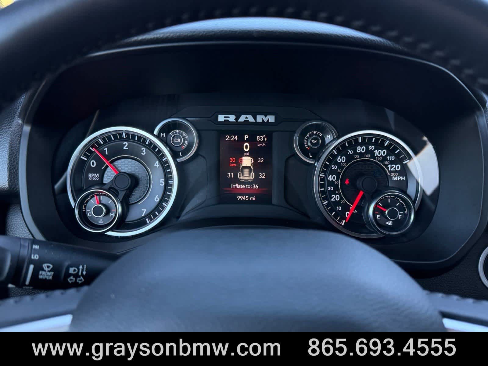 Used 2024 RAM 1500 Big Horn w/ Trailer Tow Group AWD/4WD image 26